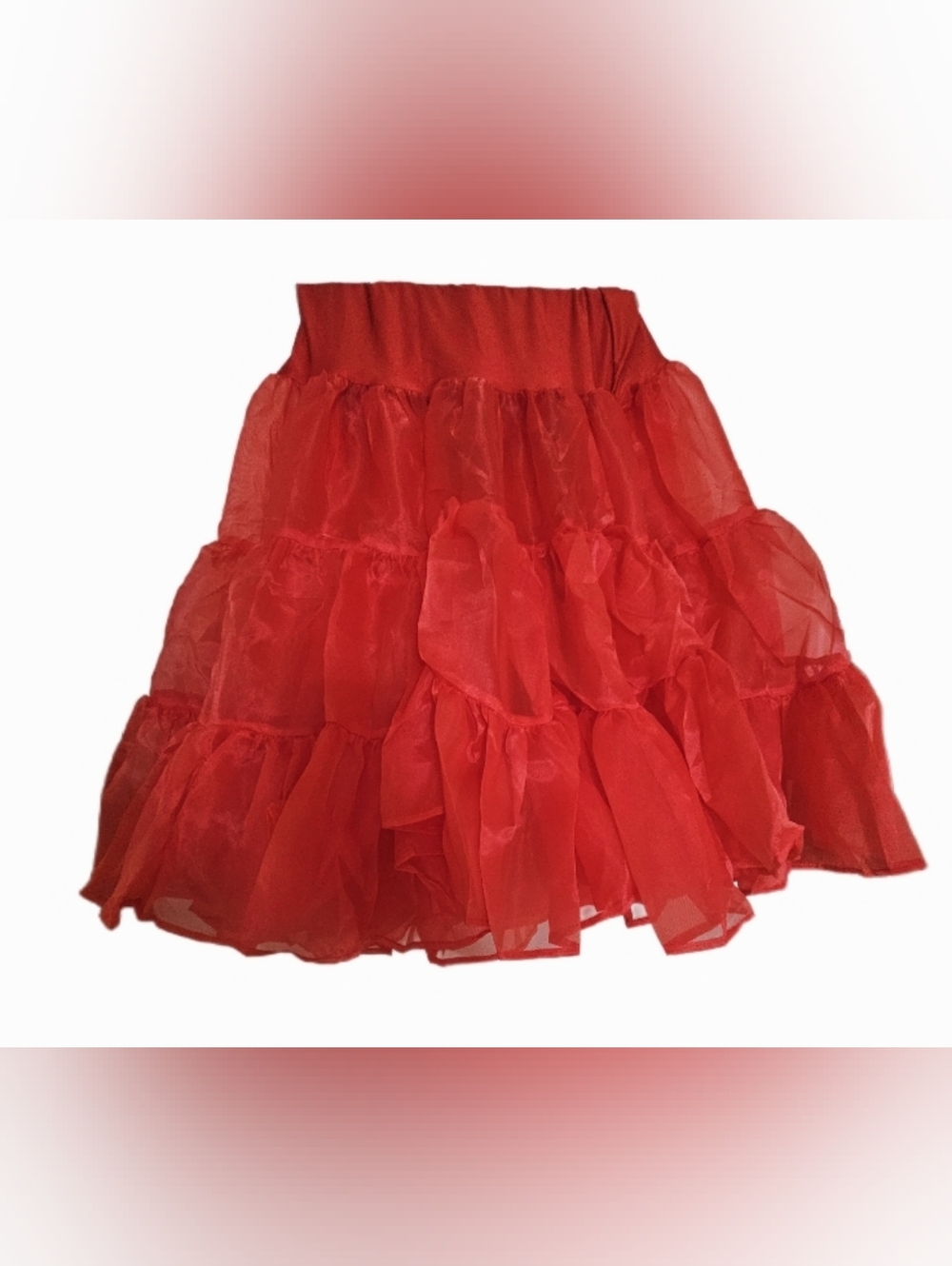 Red Petticoat- Women's Voluminous Maxi Length